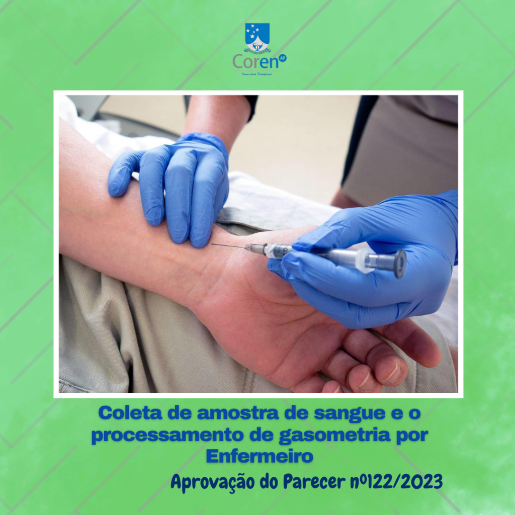 Coleta De Amostra De Sangue E O Processamento De Gasometria Na M Quina